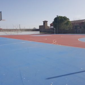 pista multideportiva en Horcajo de Santiago